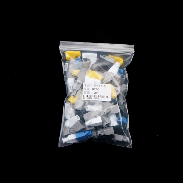 Pack de 100 fundas multicolores CAT5e