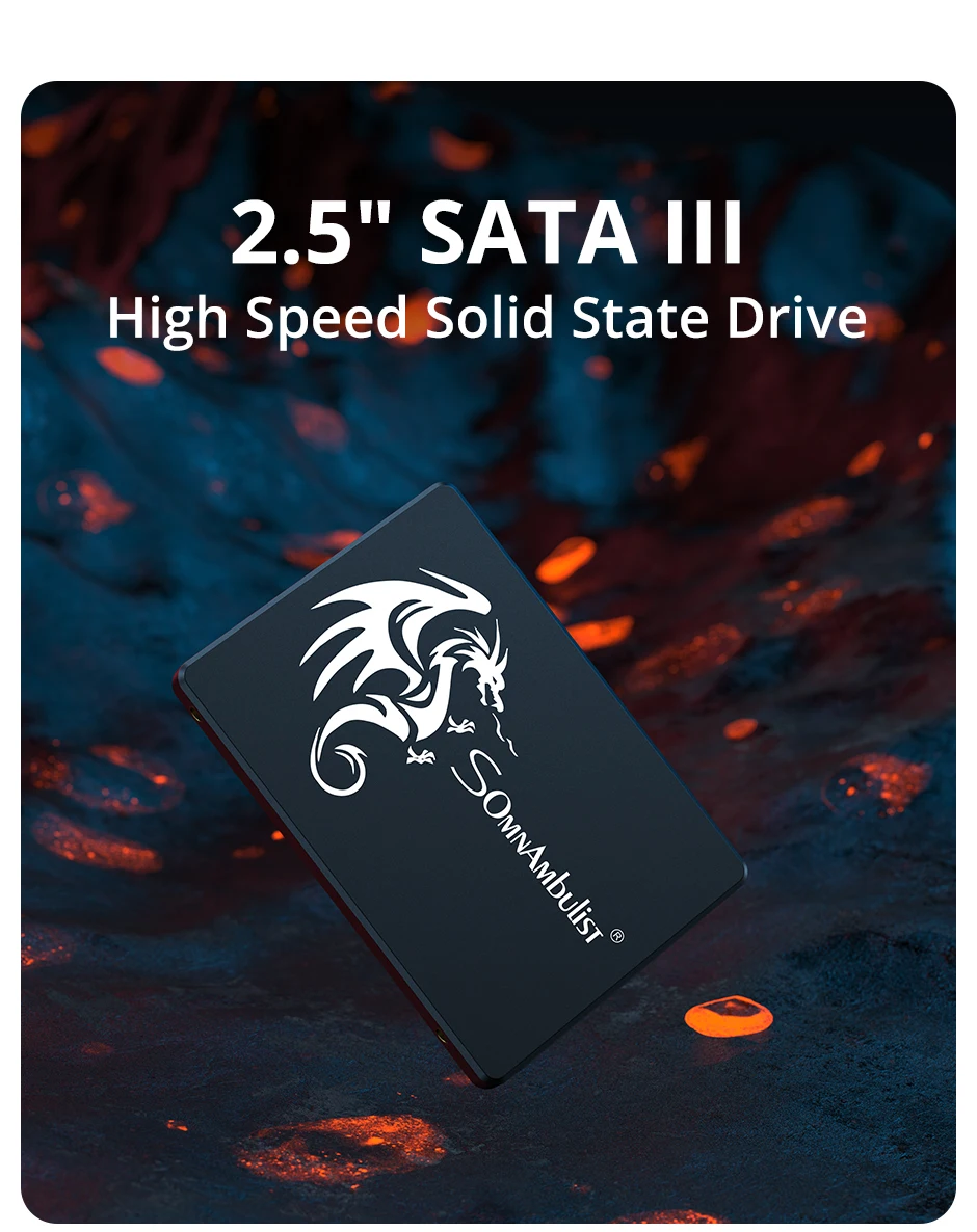 SSD SomnAmbulist SATA III 2.5 pulgadas