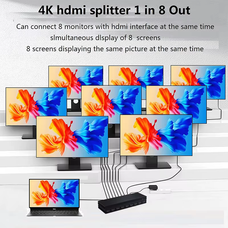 Divisor HDMI konsenda frontal
