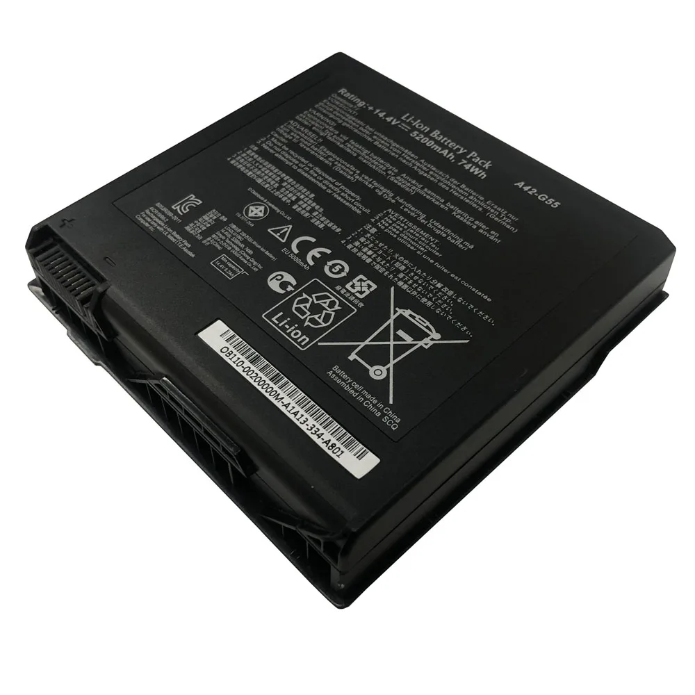 Batería A42-G55 para Asus G55V 74Wh Compatible G55VM G55VW - imagen 3