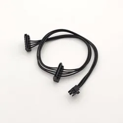 Cable mini 6 pines a SATA Vista lateral