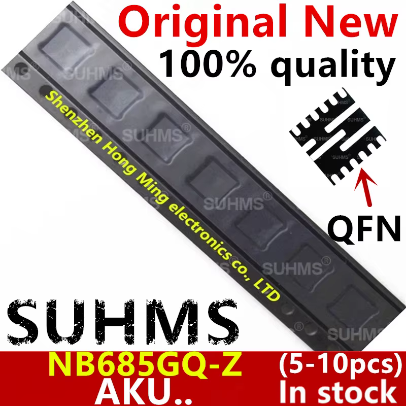 Conjunto de chips NB685GQ-Z vista frontal