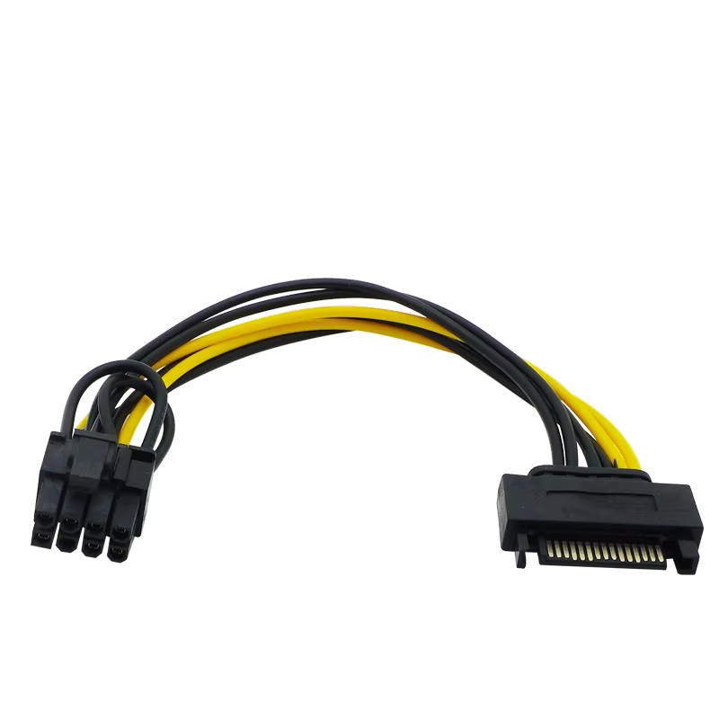 Cable SATA a PCI-E vista lateral