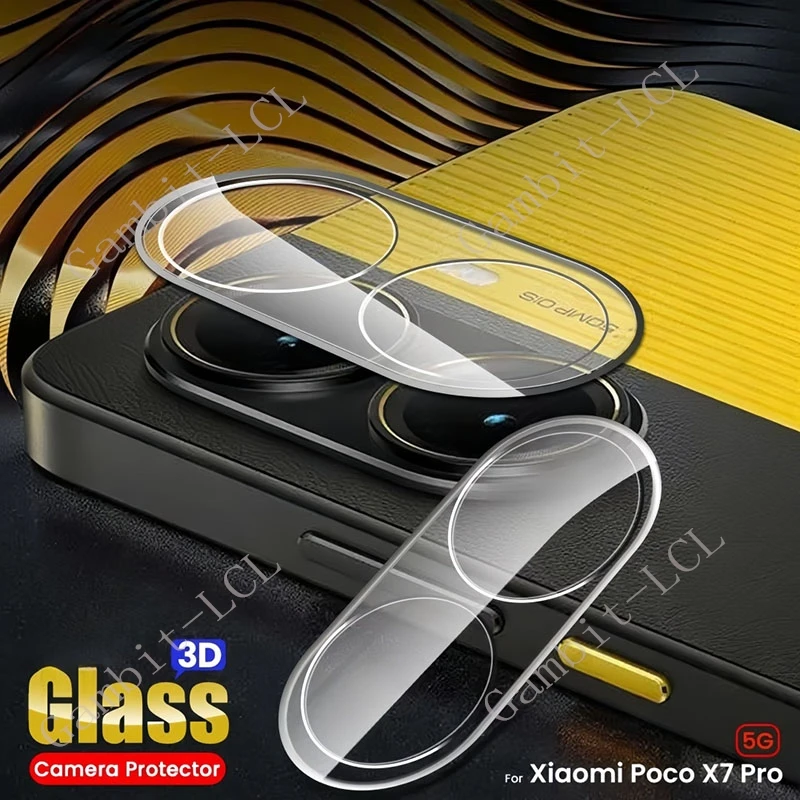 Xiaomi Poco X7 Pro Protector Cámara Vidrio Templado 9H