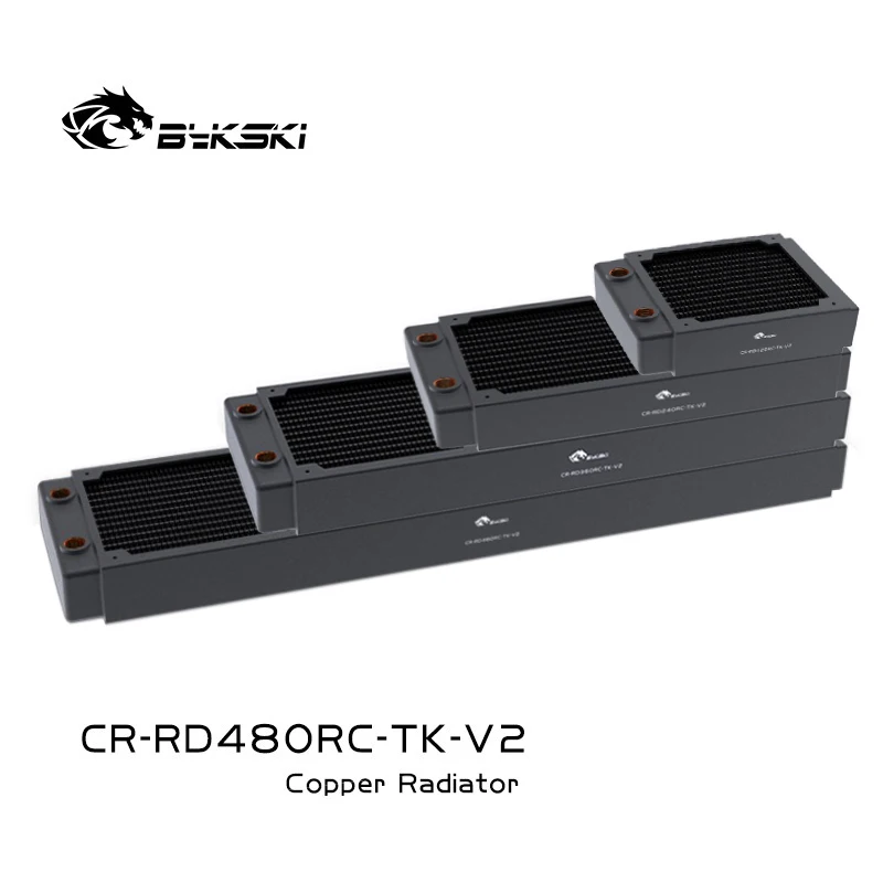 Radiador Bykski vista frontal