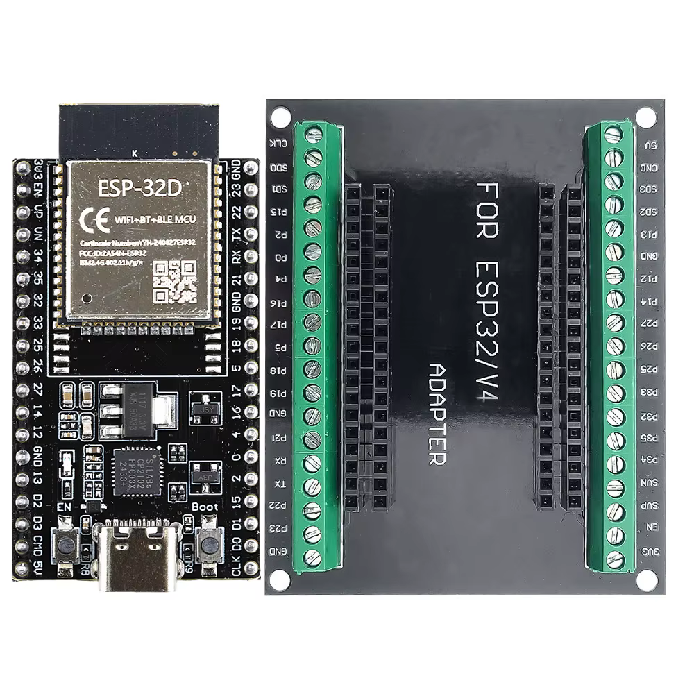 ESP32 DevKitC – Placa Desarrollo WiFi y Bluetooth con 38 Pines GPIO