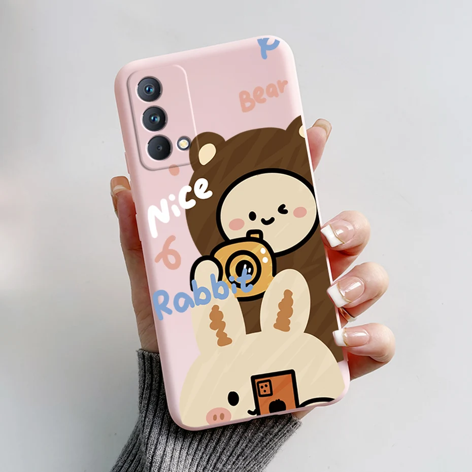 Funda Panda de silicona para Realme GT Master Edition, vista general