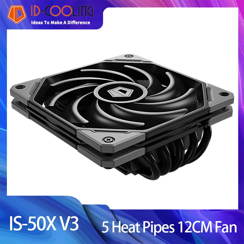 ID-COOLING IS-50X Disipador CPU Compatible LGA1700 AM4 AM5
