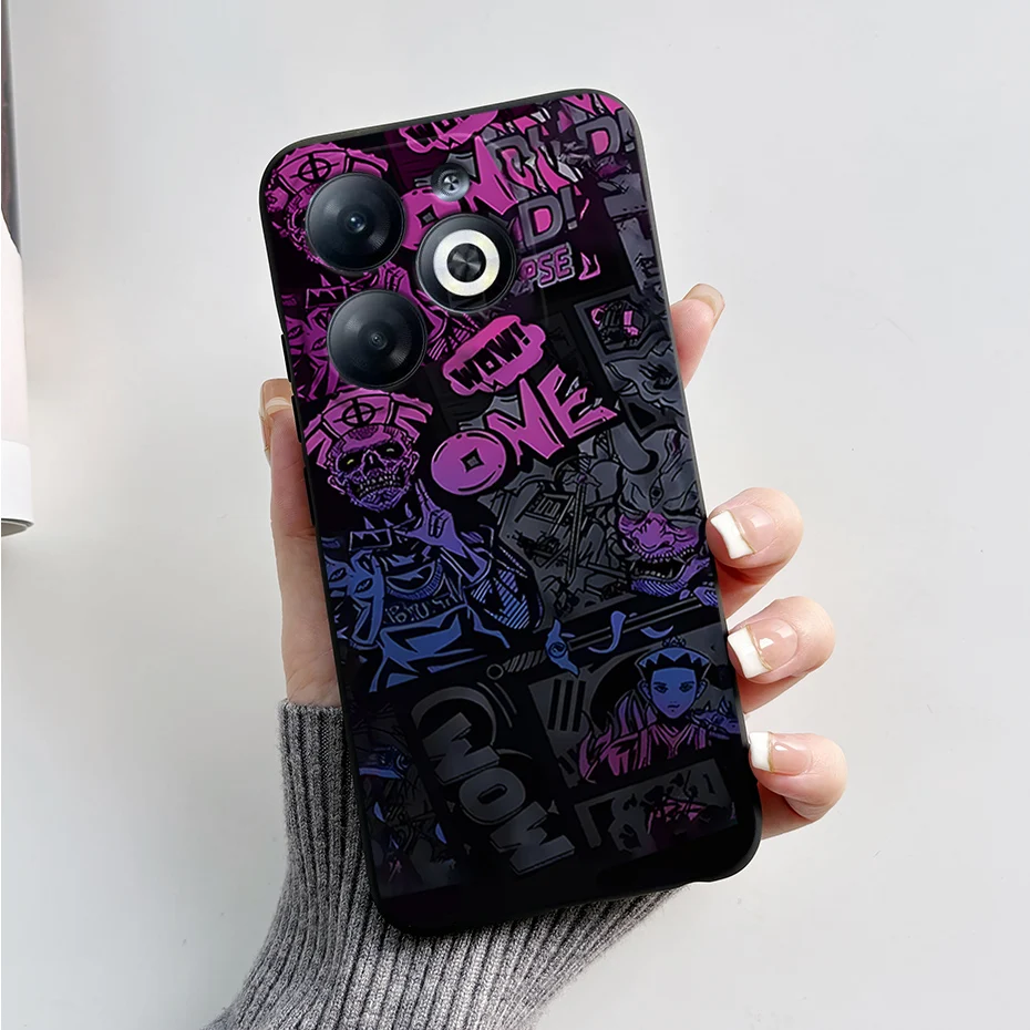Funda Trasera Silicona TPU para Infinix Smart 8 – Patrones Moda - imagen 2