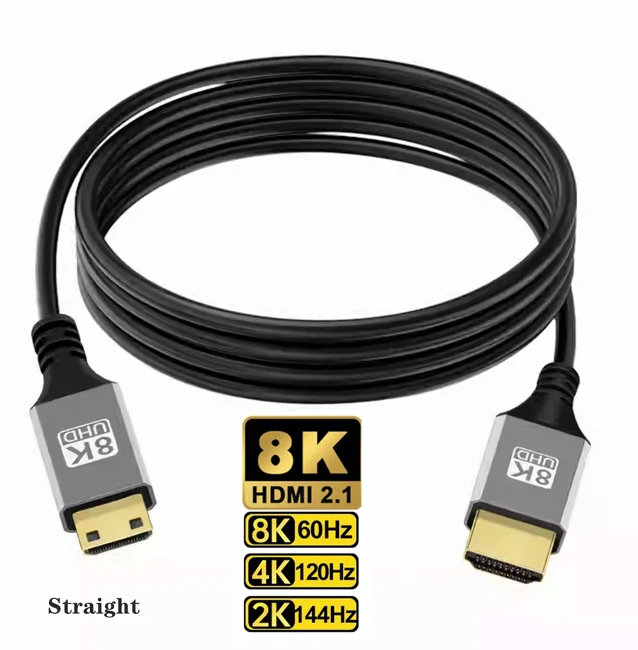 Cable Micro HDMI 8K para GoPro, Raspberry Pi y Cámaras