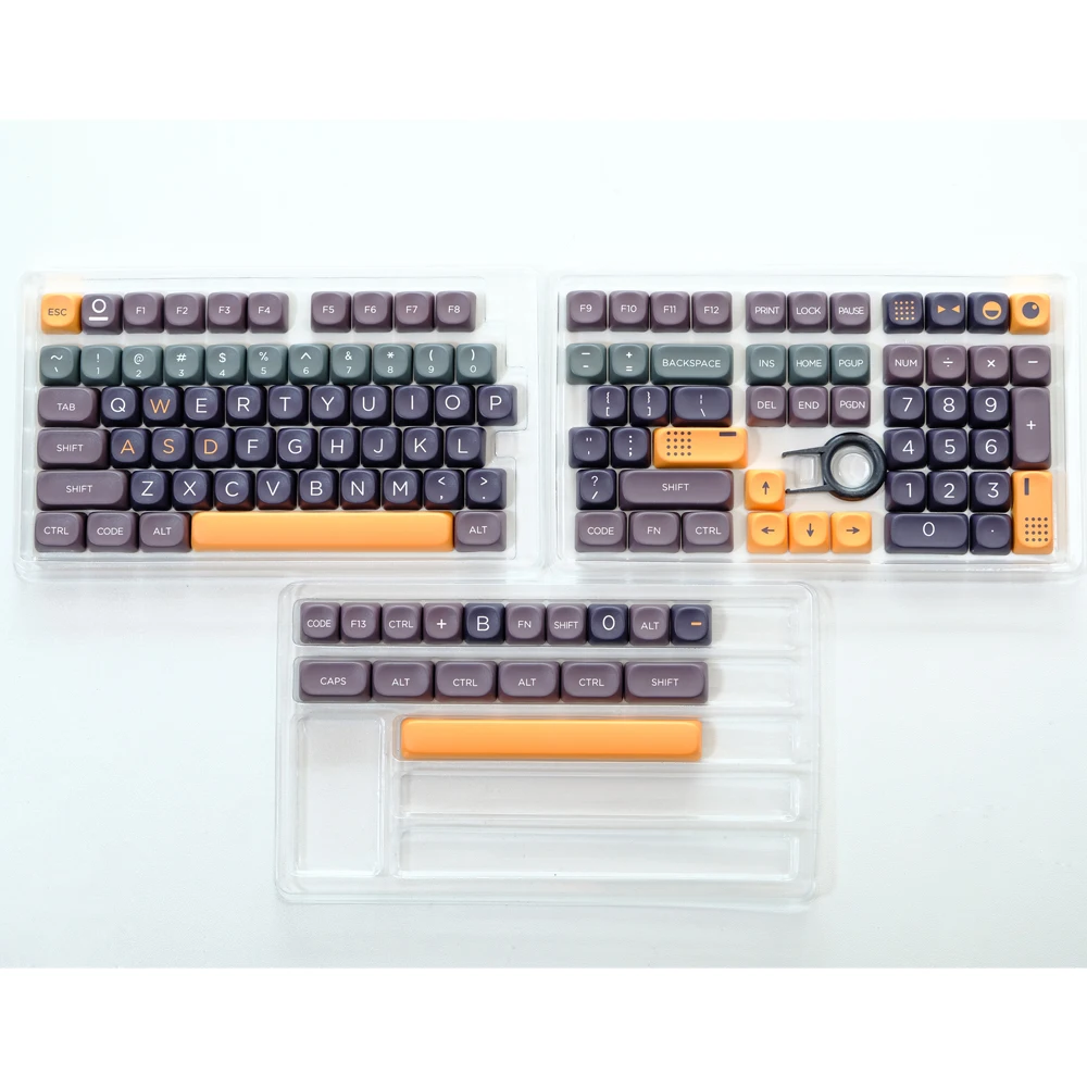 Juego de 126 teclas de PBT con perfil MOA para teclado mecánico