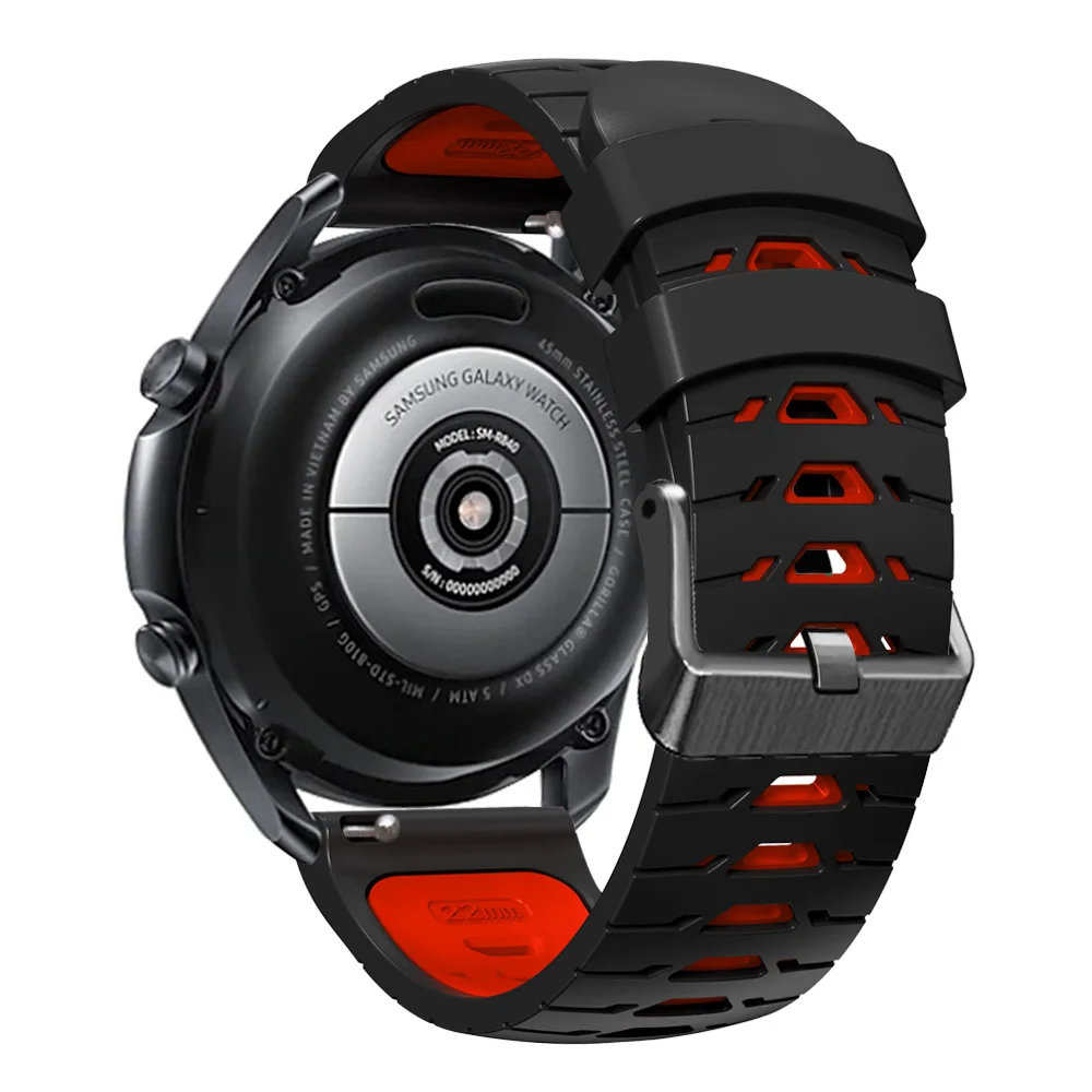 Correa Silicona Amazfit GTR 2 / 2e / Stratos 3 / 4 / 3 Pro - imagen 3