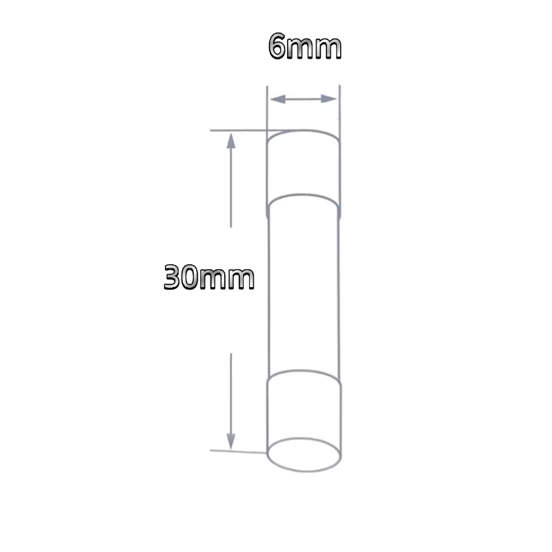 Kit Fusibles Cerámica 250V 6x30mm - 14 Valores 0.5A a 30A - imagen 5