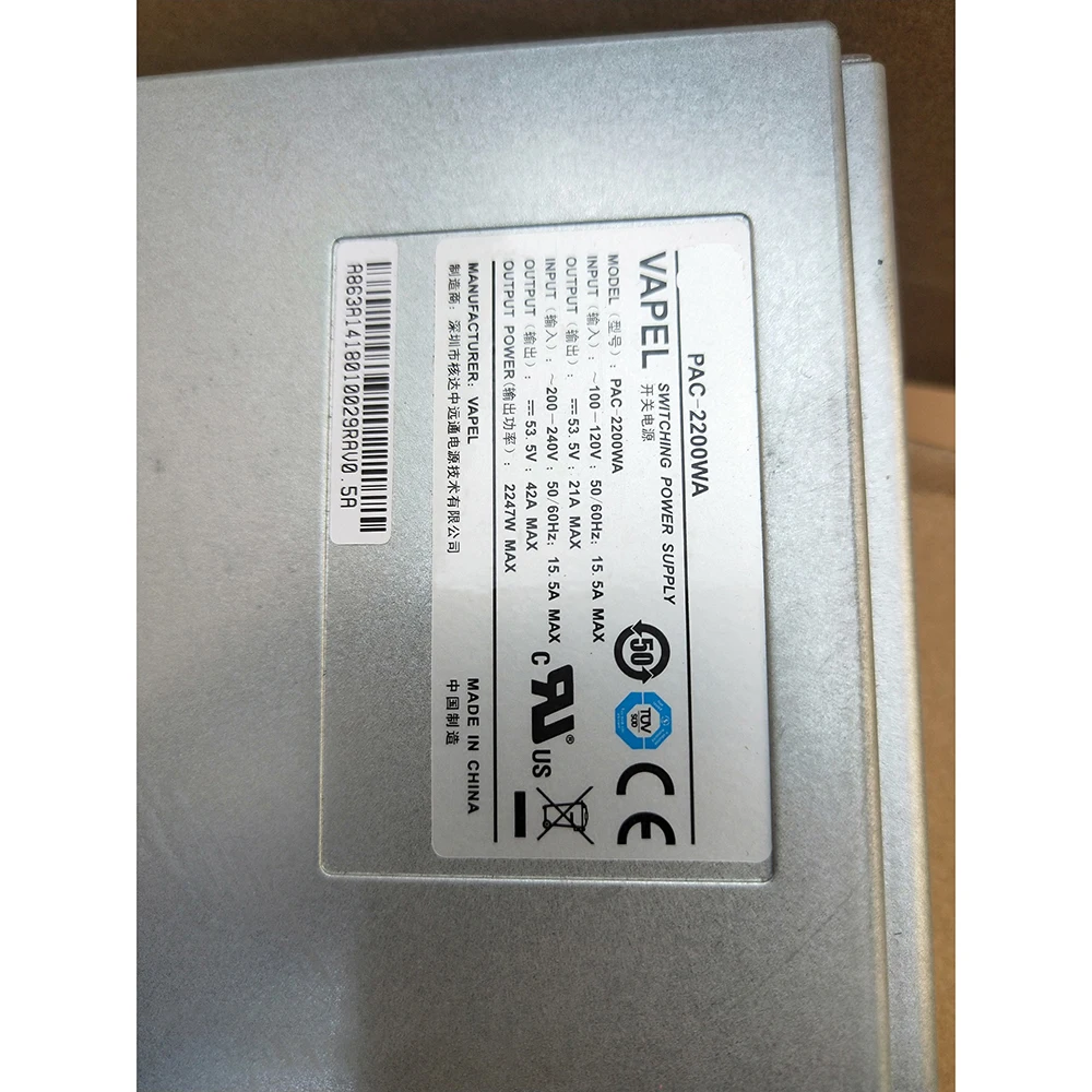 Módulo de alimentación Huawei PAC-2200WA para S7700, probado - imagen 3
