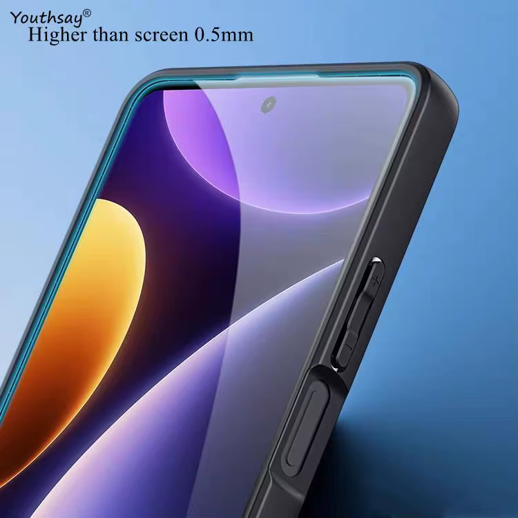Funda puesta en el Poco F5, mostrando ajuste perfecto