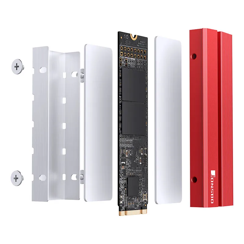 JONSBO Disipador SSD M.2 2280 de Aluminio para Una y Doble Cara - imagen 3