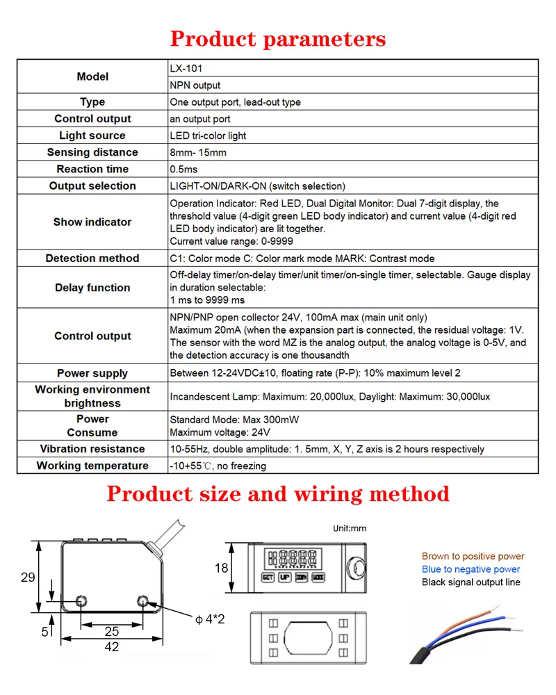 Sensor en aplicación industrial