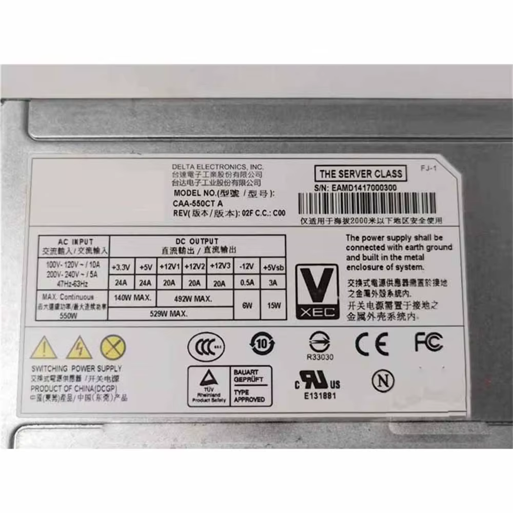 Delta CAA-550CT A / GPS-550LB G – Fuente de Alimentación
