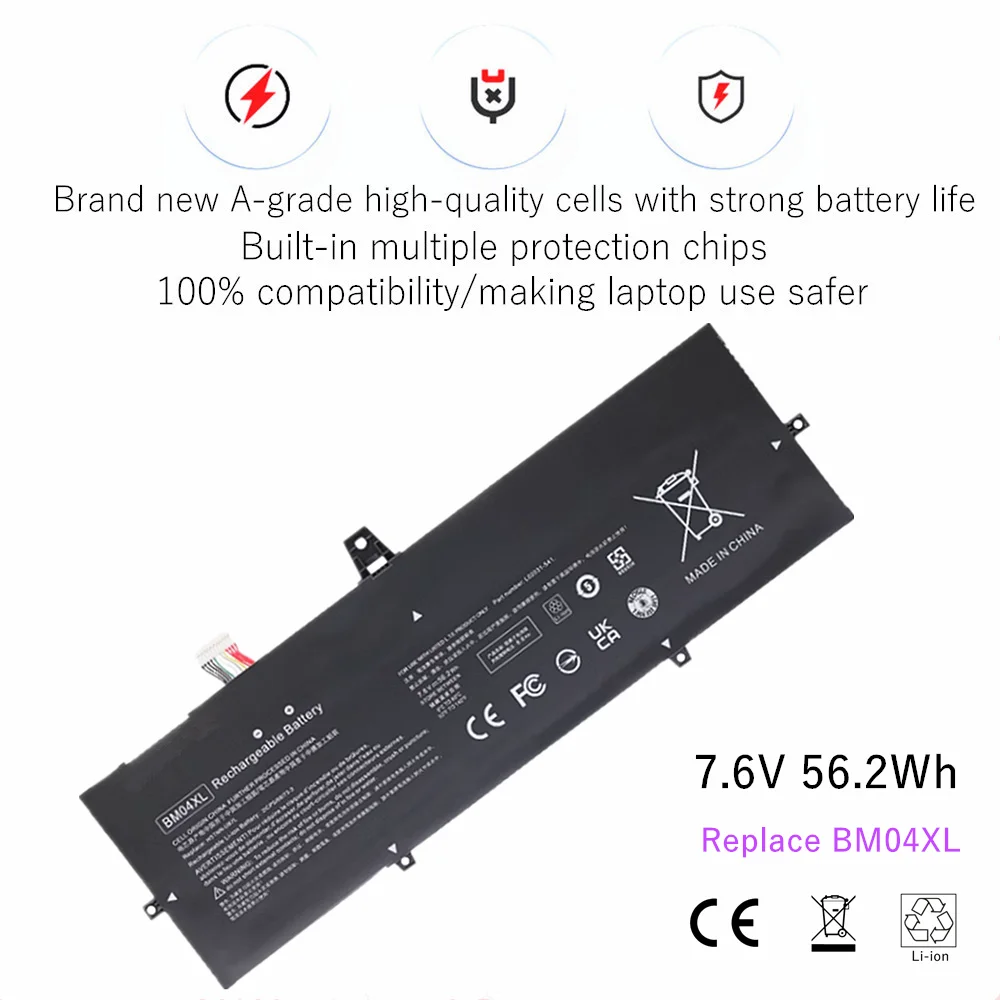 Batería HP EliteBook X360 1030 G3 – BM04XL - imagen 4