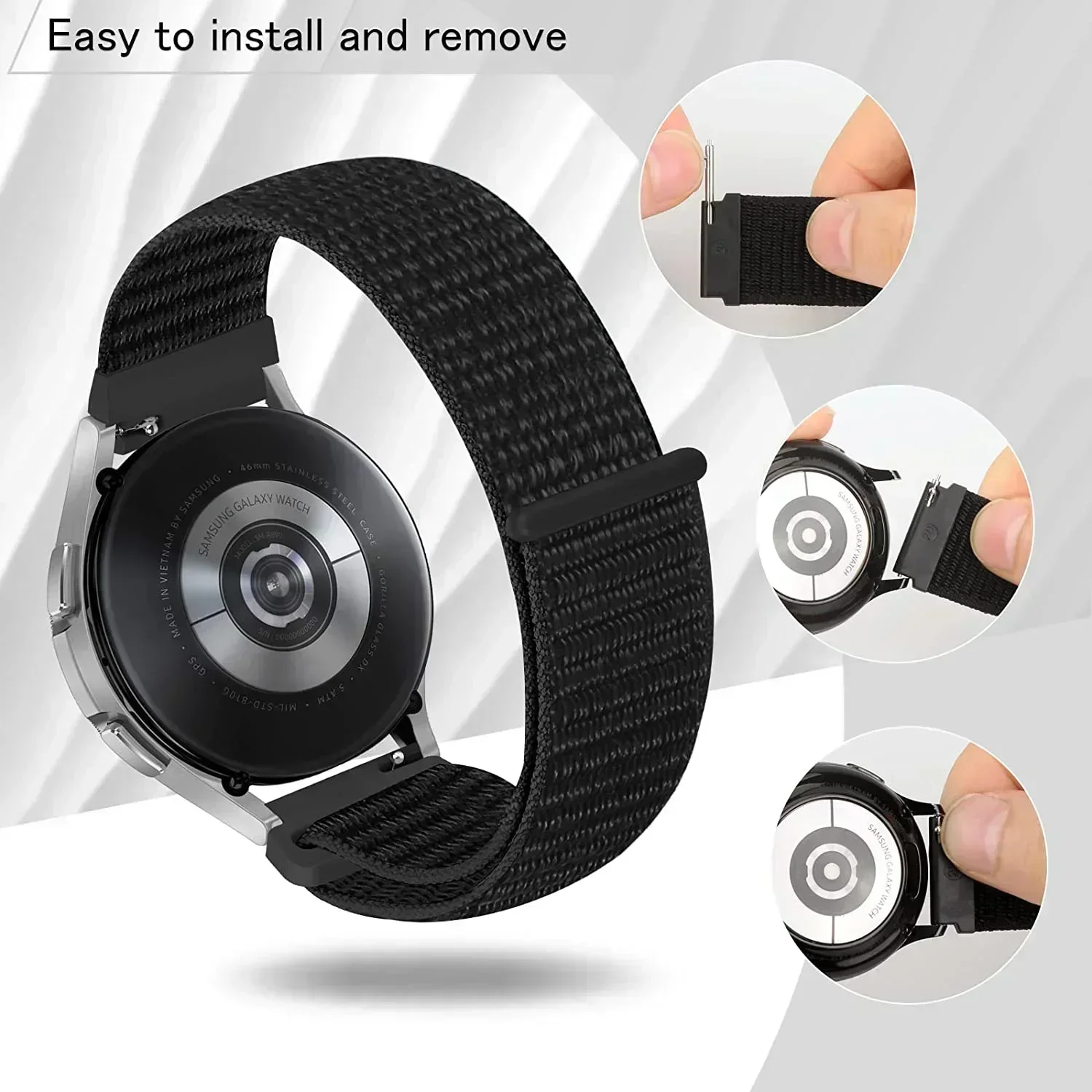 Correa Nylon 22 mm CMF Watch Pro – Diseño Deportivo Colorido - imagen 5