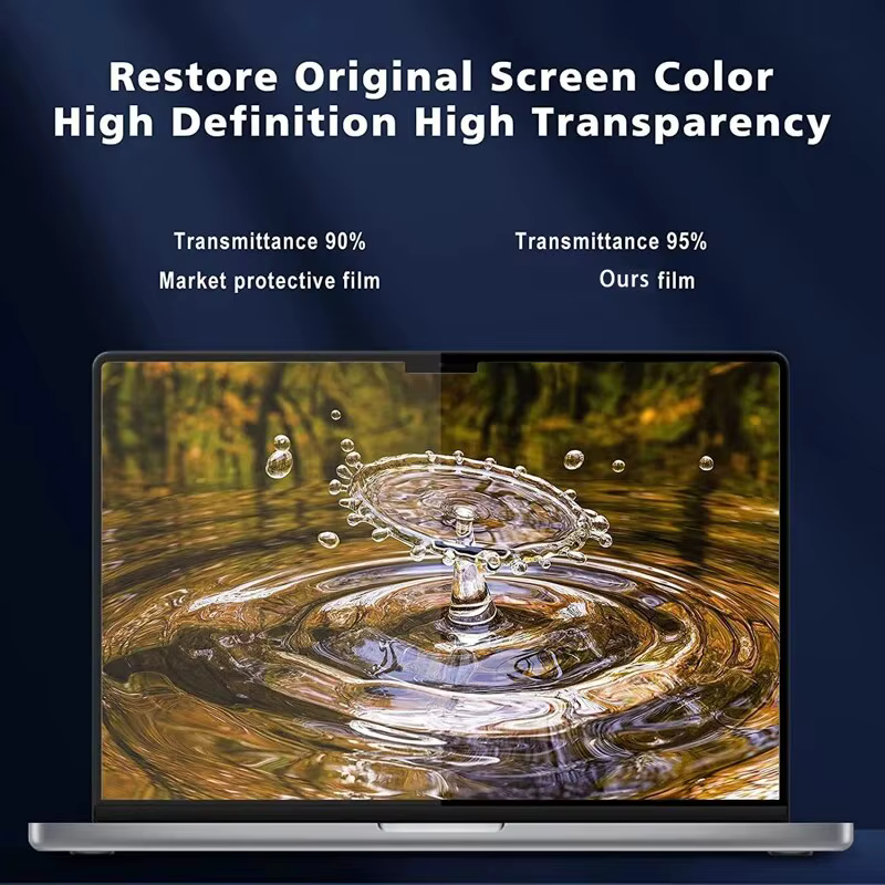 Protector de pantalla MacBook – Película HD transparente - imagen 5