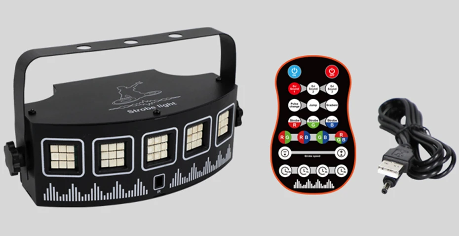 Control remoto para seleccionar modos de iluminación