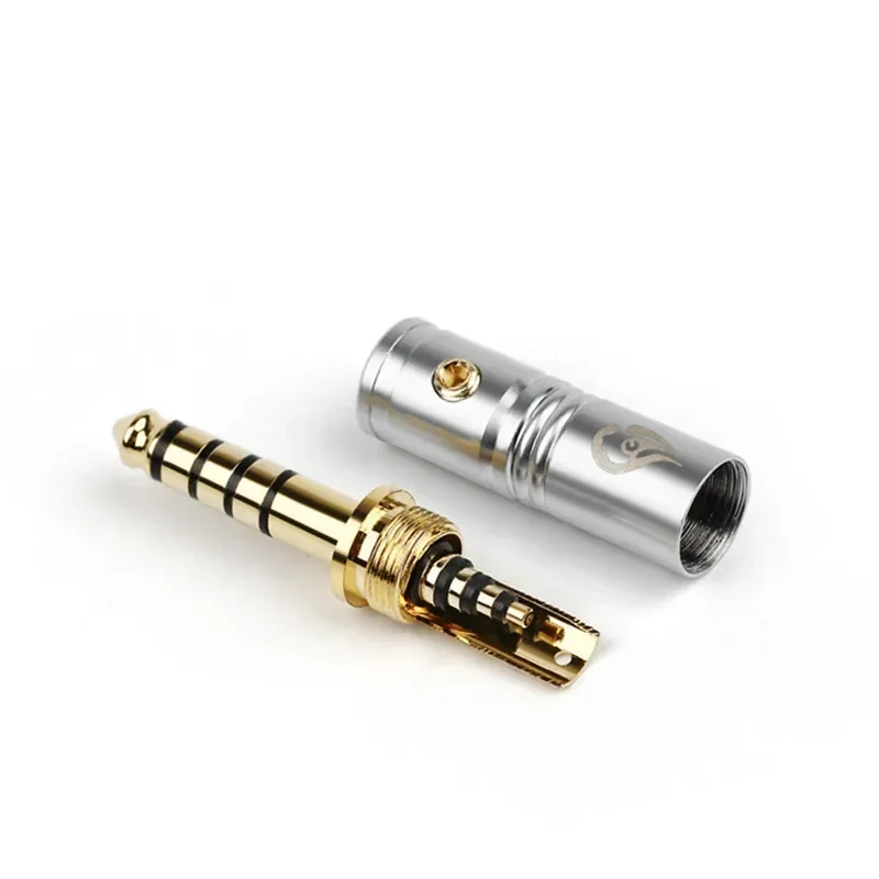 Jack 4.4mm Balanceado Macho Oro Rodio Conector Auriculares - imagen 5