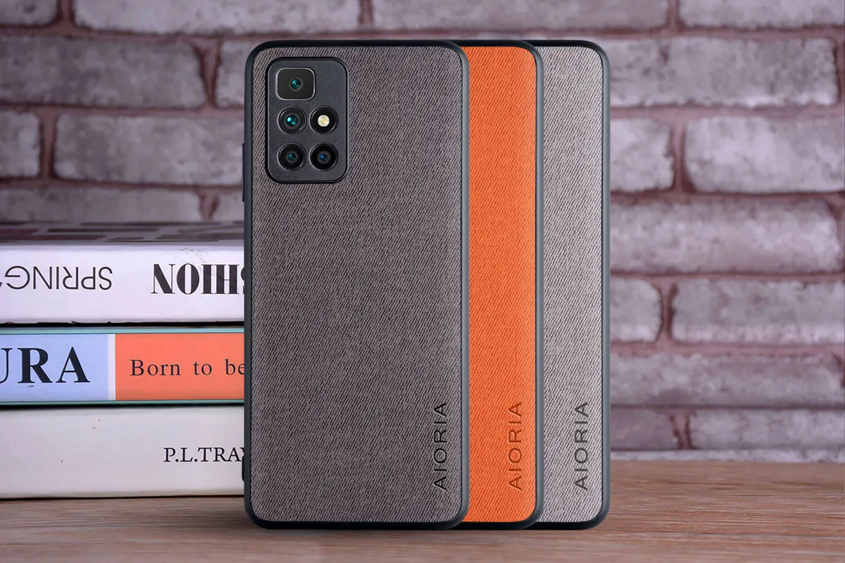 Funda textil completa vista frontal