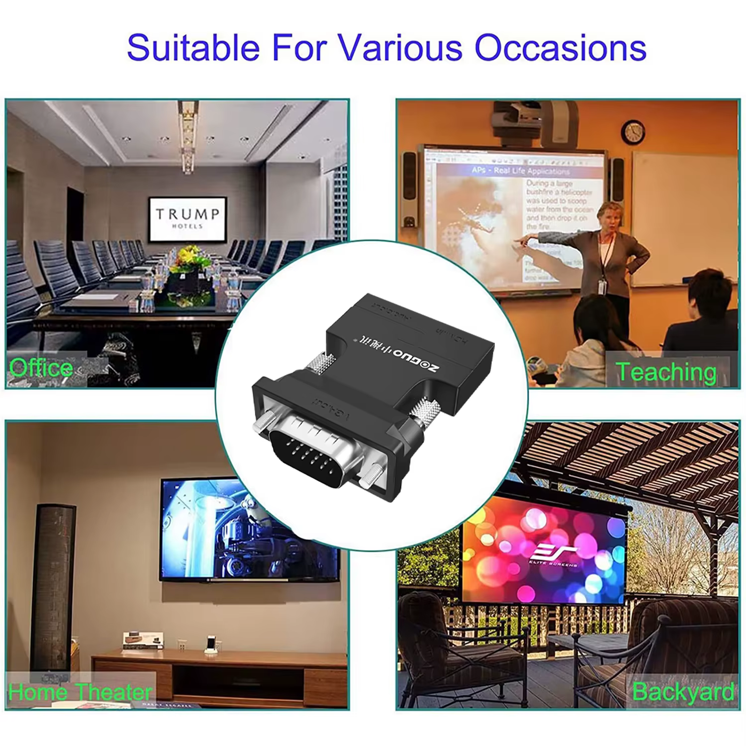 Uso con televisor y barra de sonido