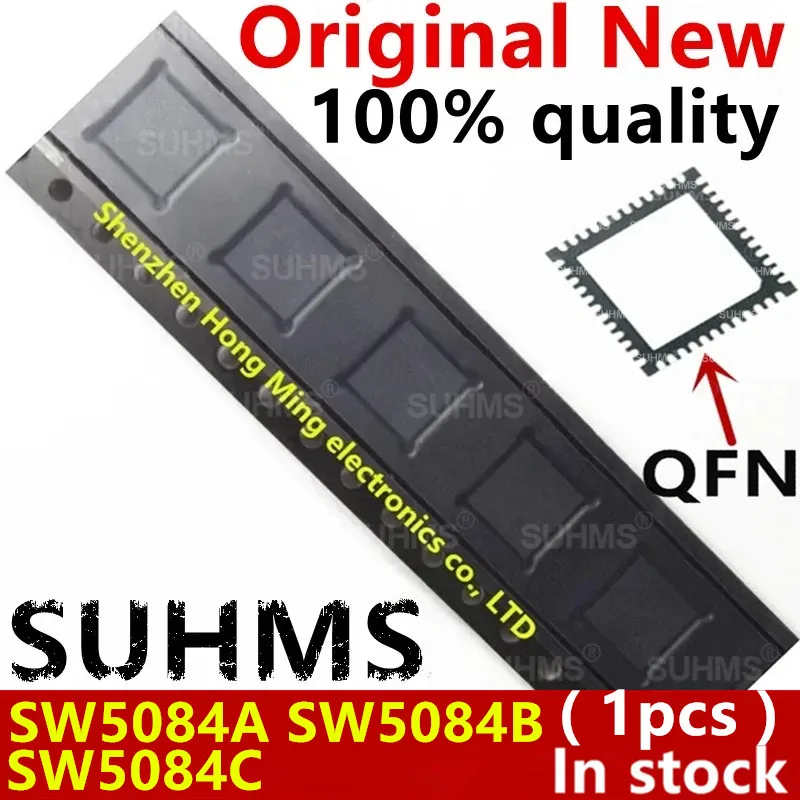 Chipset SW5084A en QFN-48 vista superior