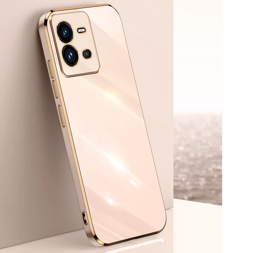 Funda Silicona Vivo chapada lujo Antigolpes Suave - imagen 4