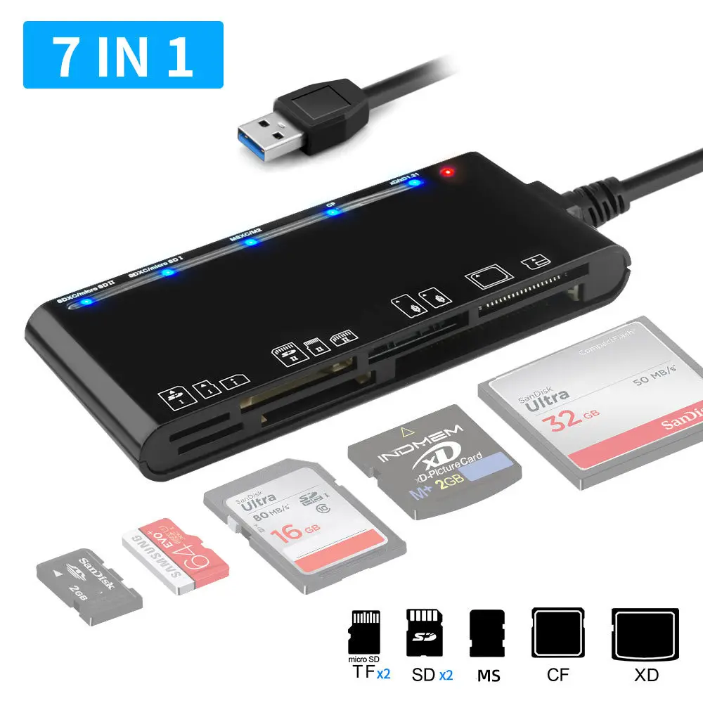 Lector de tarjetas USB 3.0 - Conexión