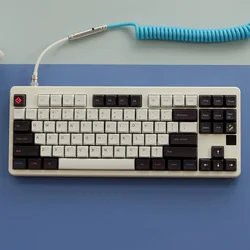 GMK Oblivion Teclas PBT XDA Blanco y Negro-Juego para Interruptores MX
