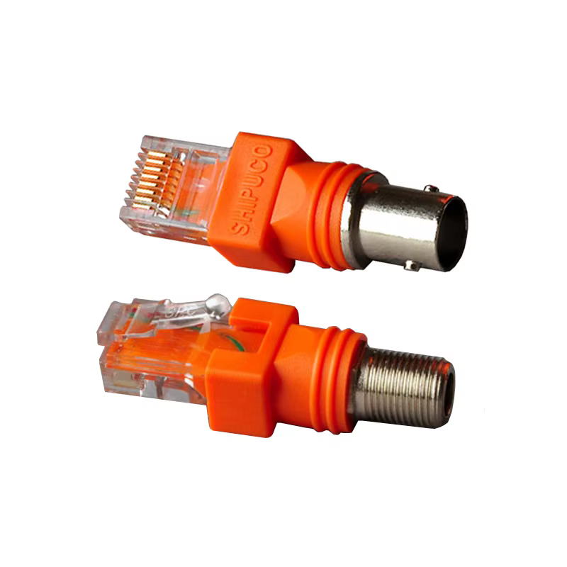 Adaptador BNC Hembra a RJ45 Macho – Convertidor RF Coaxial - imagen 5