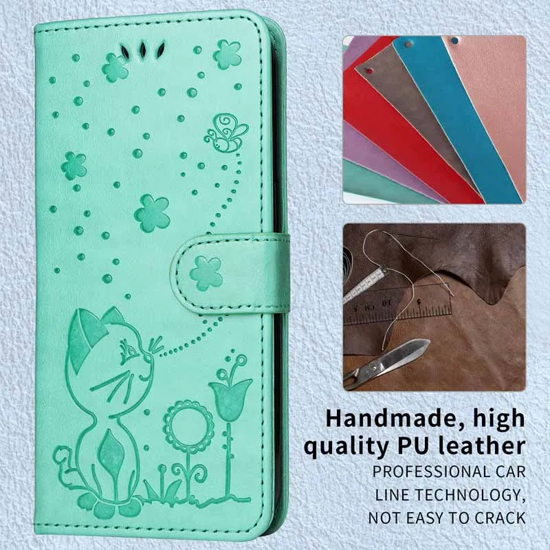 Funda con ranura para tarjetas y función soporte