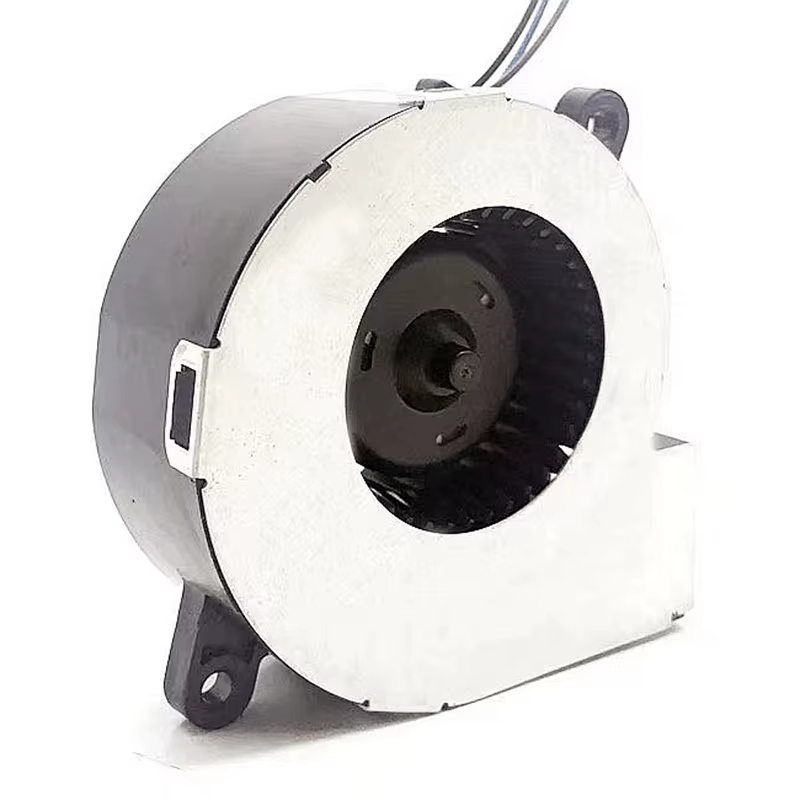 Ventilador instalado en equipo