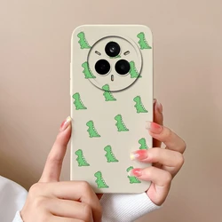 Realme 14 Pro+ – Funda de silicona líquida con protección de cámara