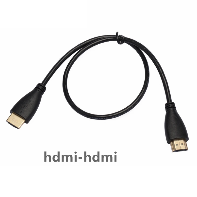 Conector chapado en oro del cable Mini Micro HD a HDMI