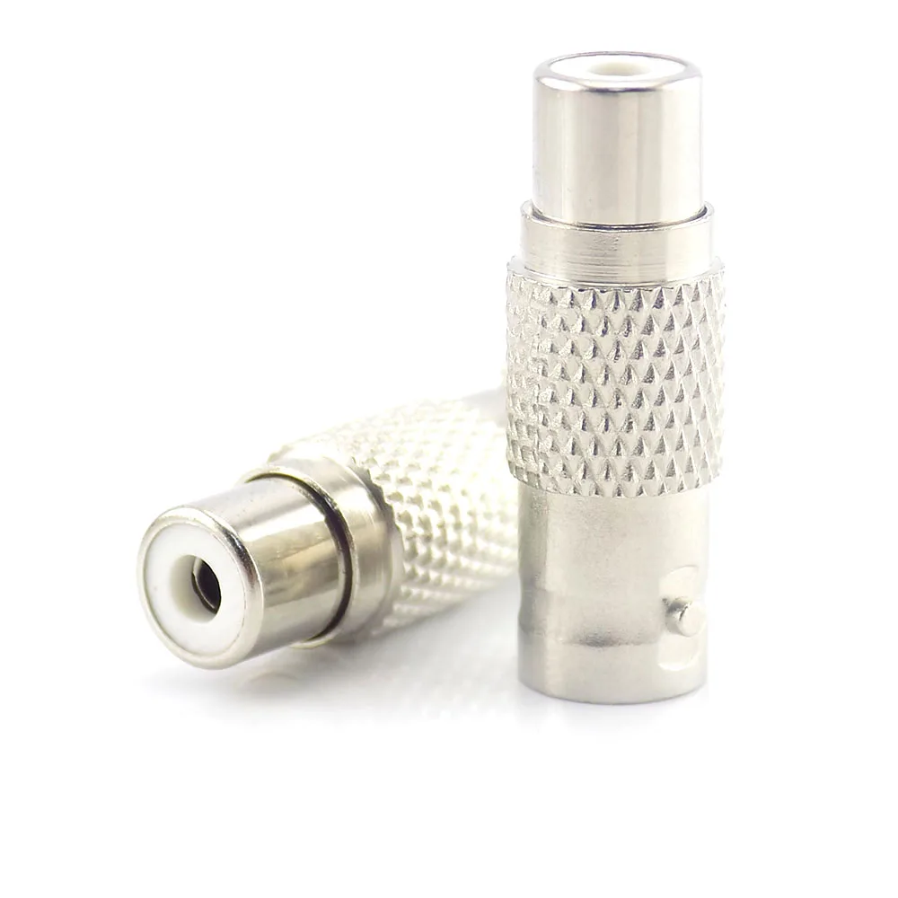 Adaptador BNC hembra a RCA para CCTV audio video - imagen 2