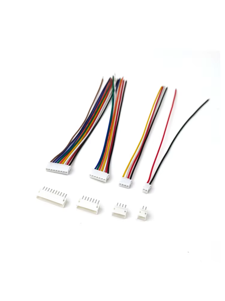 Vista lateral del conector JST ZH