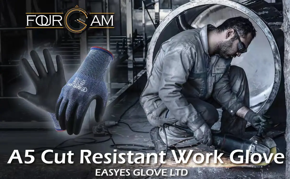 Guantes FOUR-AM recubiertos de nitrilo
