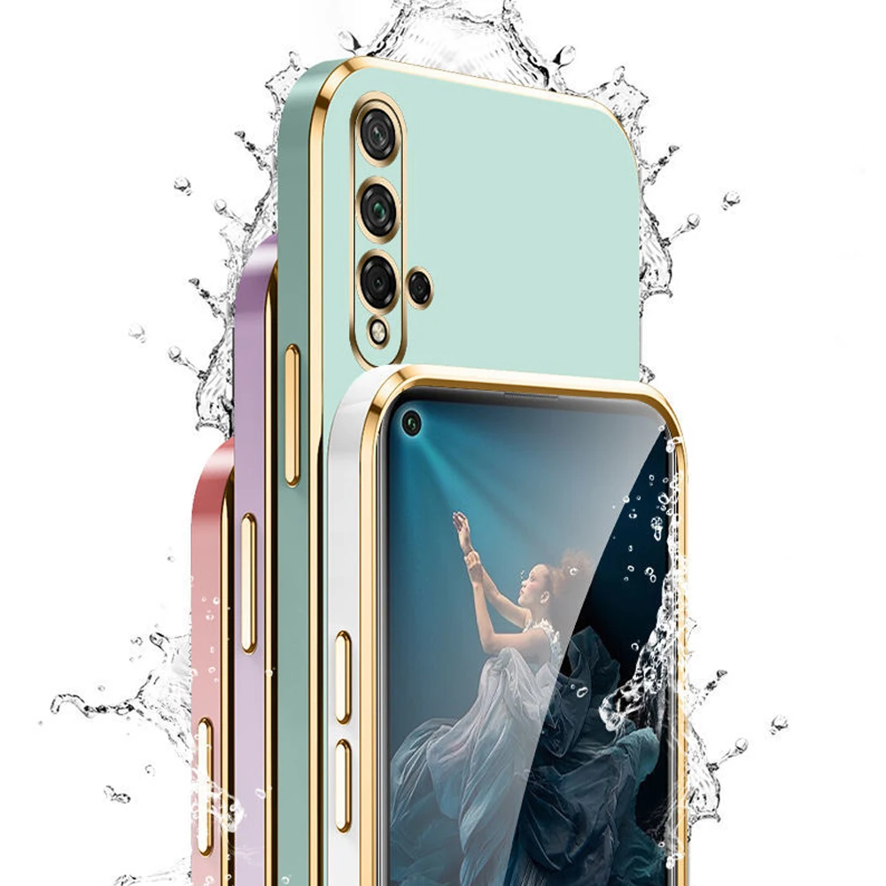 Huawei Nova 5T/7i Funda Lujo Silicona Antigolpes - imagen 4
