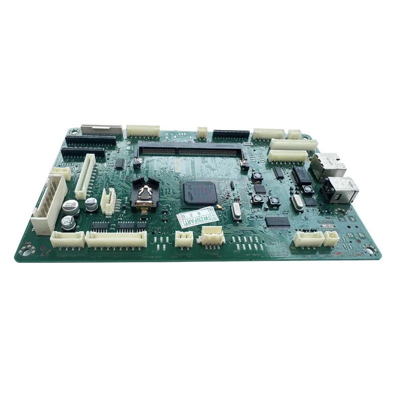 Placa base Samsung vista superior con componentes