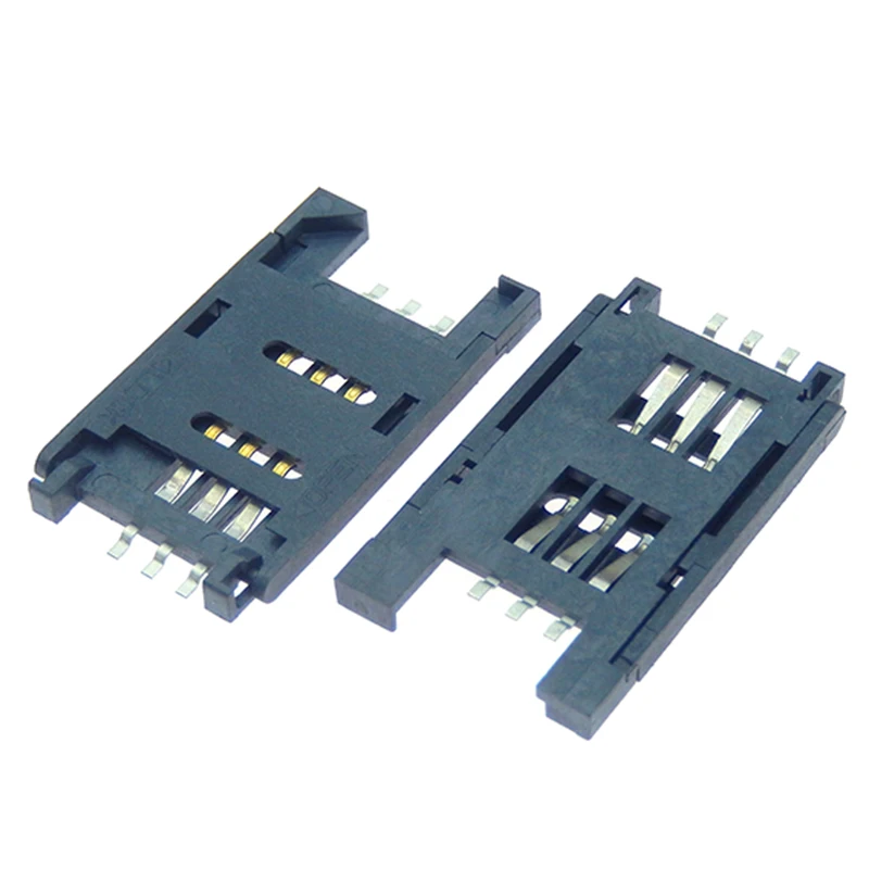 Conector 6 pines SMD detalle