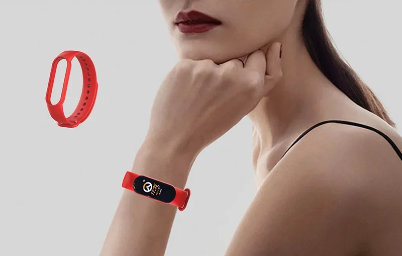 Pulsera de silicona multicolora para Xiaomi Mi Band