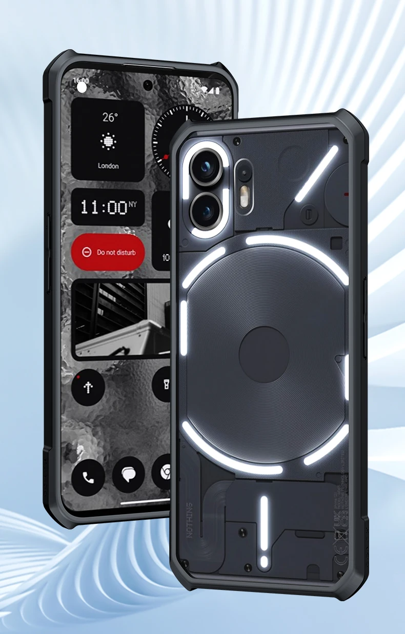 Funda transparente xundd para Nothing Phone 2