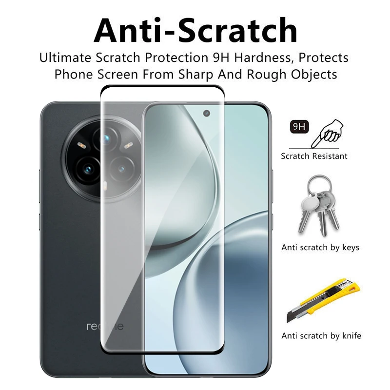 Cristal Templado 3D Realme 14 Pro/Plus – Cobertura Total - imagen 4