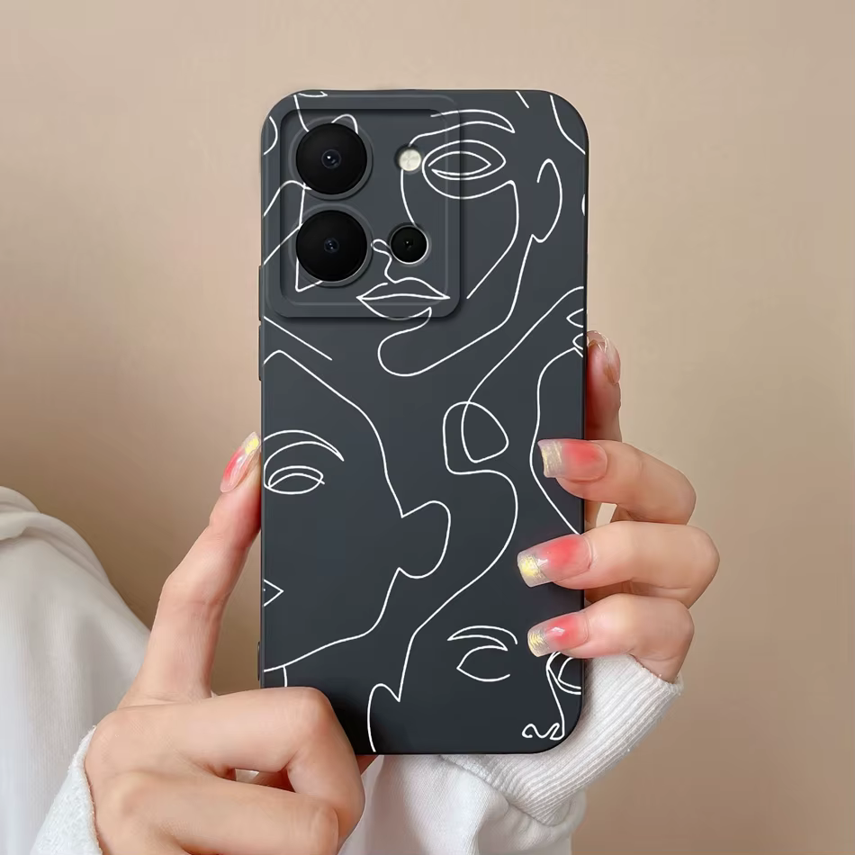 Funda dinosaurio verde bosque en mano