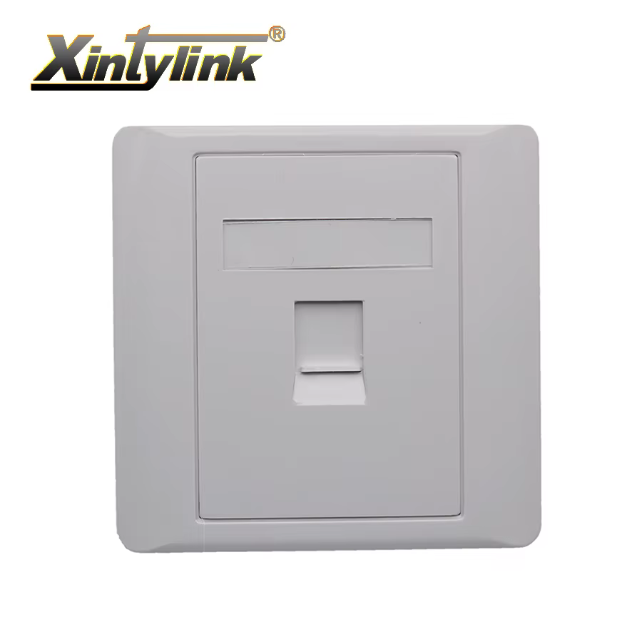 Conector RJ45 Keystone Blanco Cat6 - Panel Sin Herramientas