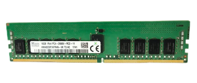Memoria RAM Hynix DDR4 16GB vista frontal